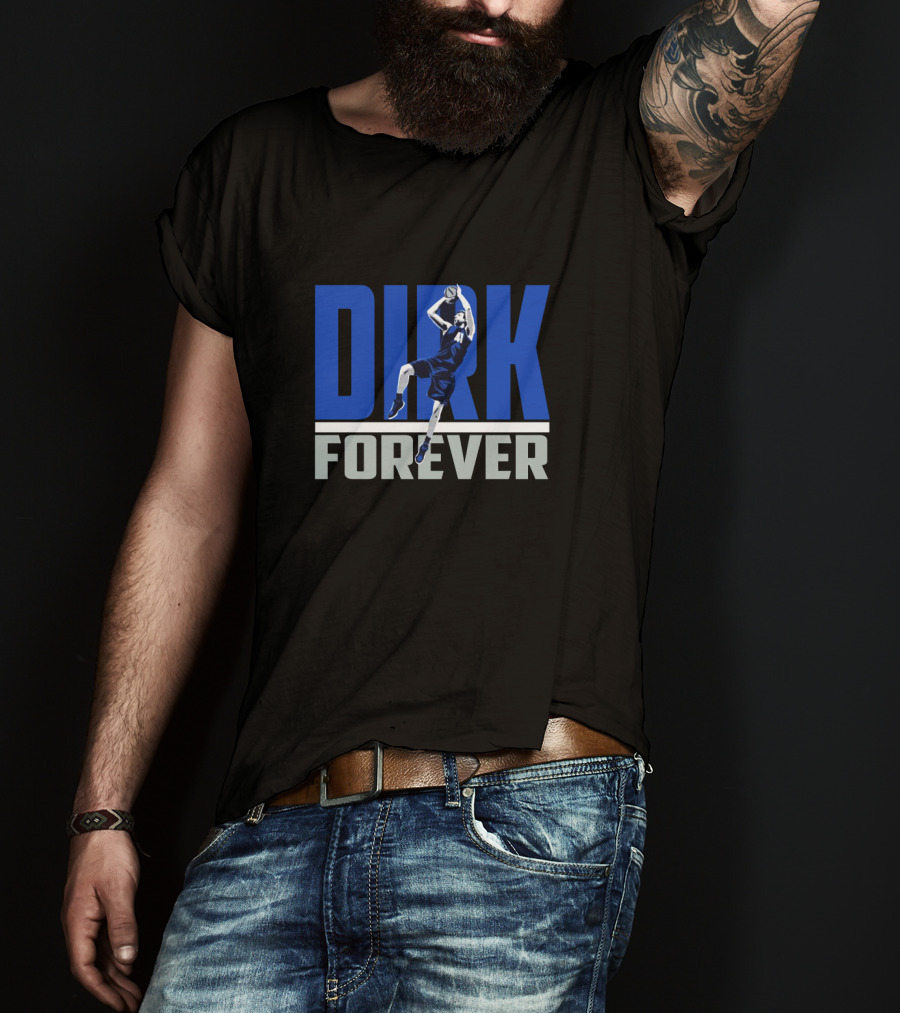 DIRK FOREVER Basketball Legend Iconic No. 41 T-Shirt