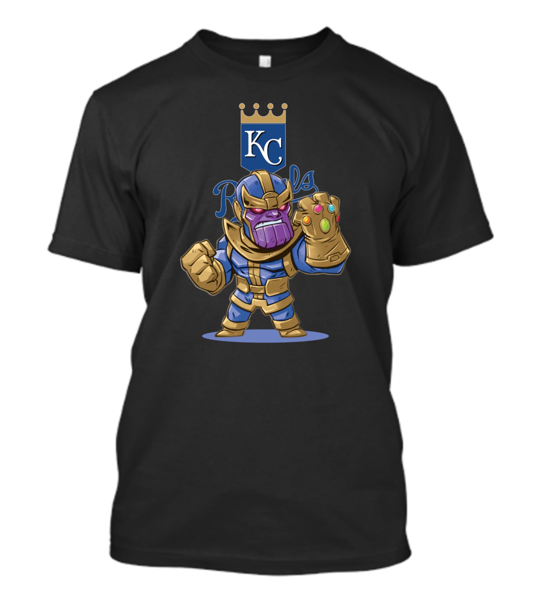 Kansas City Royals Thanos Infinity Gauntlet Fans T-Shirt