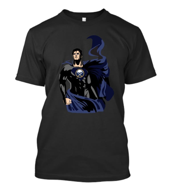Buffalo Sabres Superman Logo Mashup T-Shirt