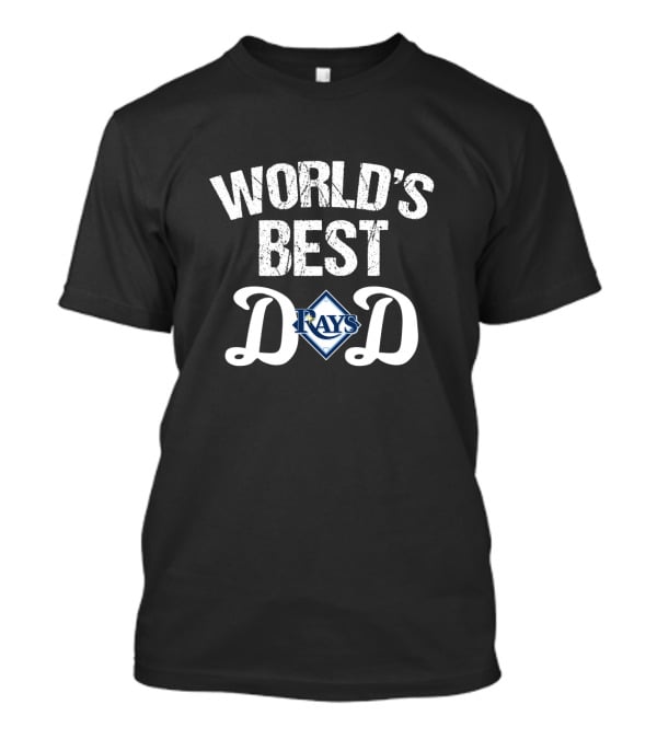 World's Best Rays Dad Tampa Bay T-Shirt