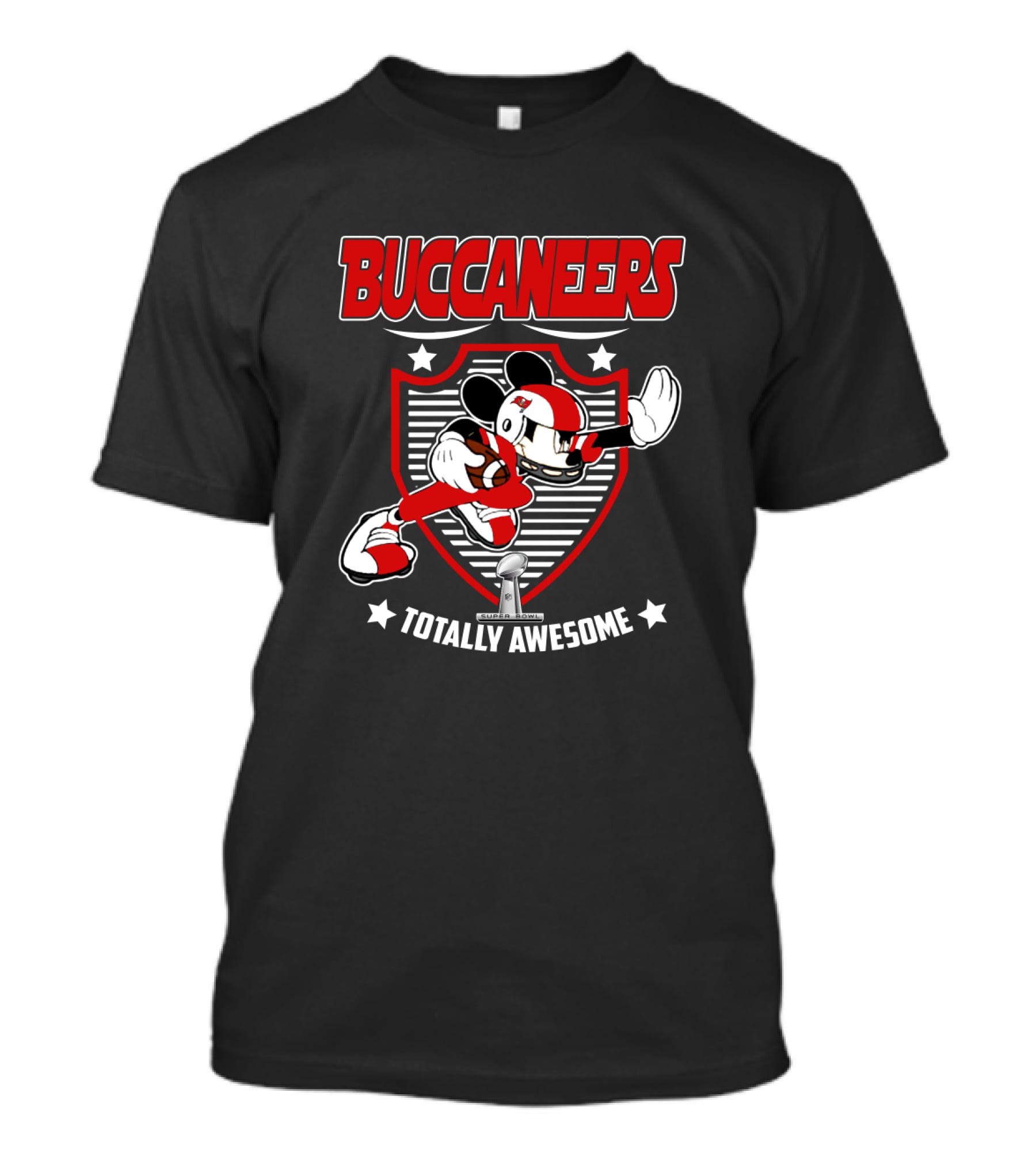 Buccaneers Totally Awesome For Tampa Bay Mickey Fans T-Shirt