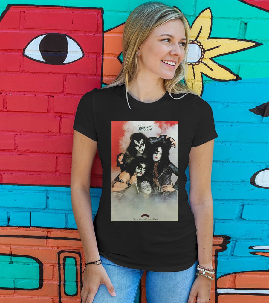 Kiss Band New On Casablanca Records And Tapes T-Shirt