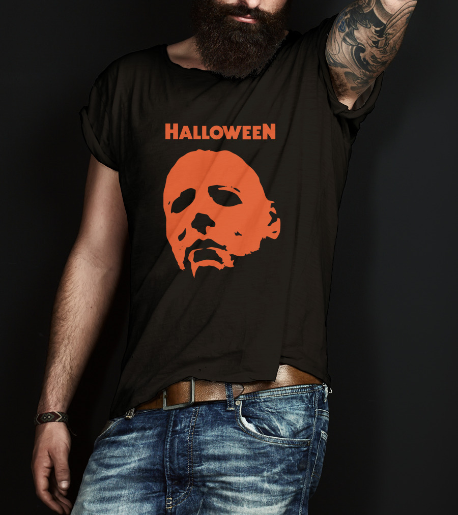 Halloween Michael Myers Face T-Shirt