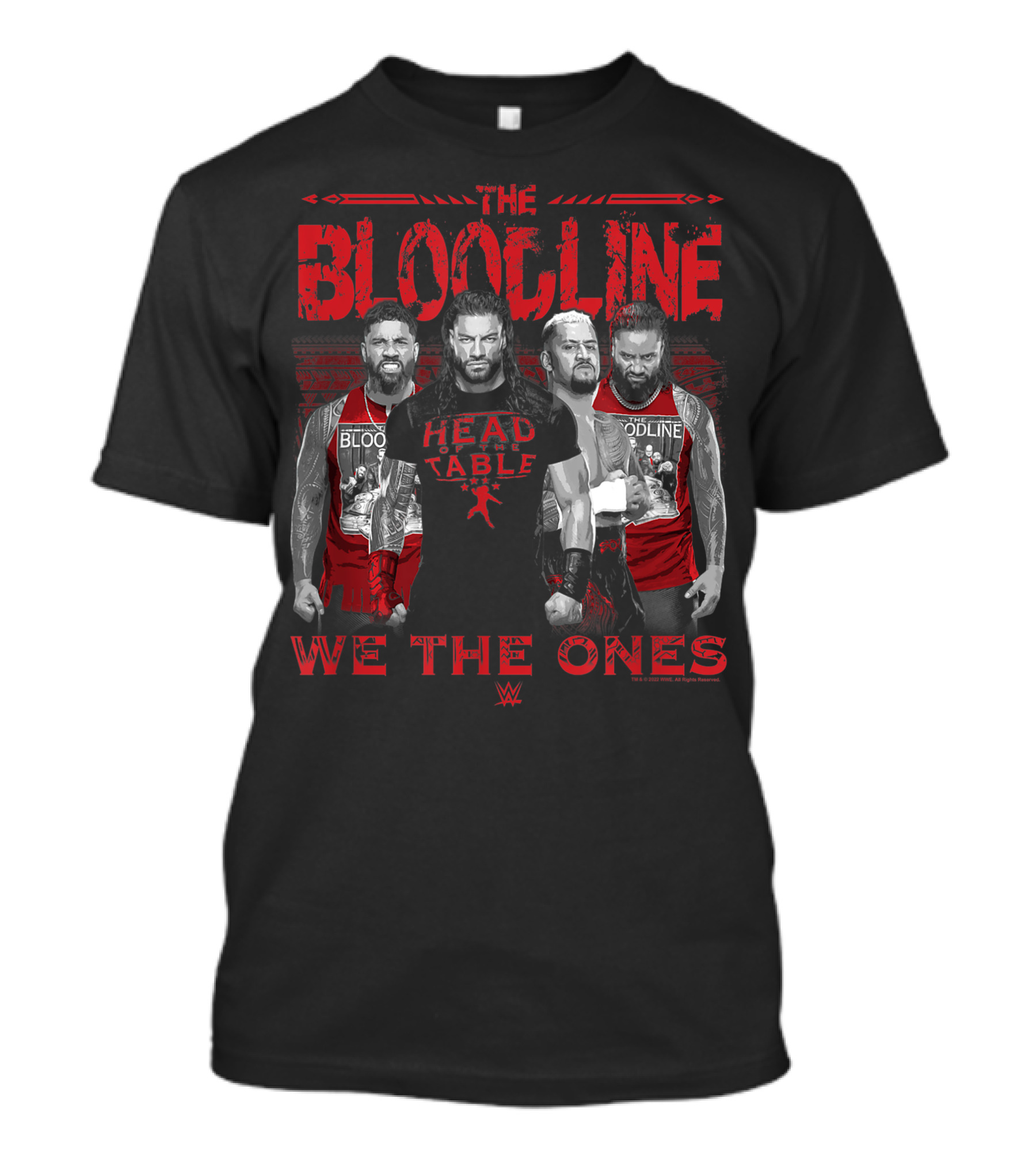 WWE The Bloodline Head Of The Table We The Ones T-Shirt