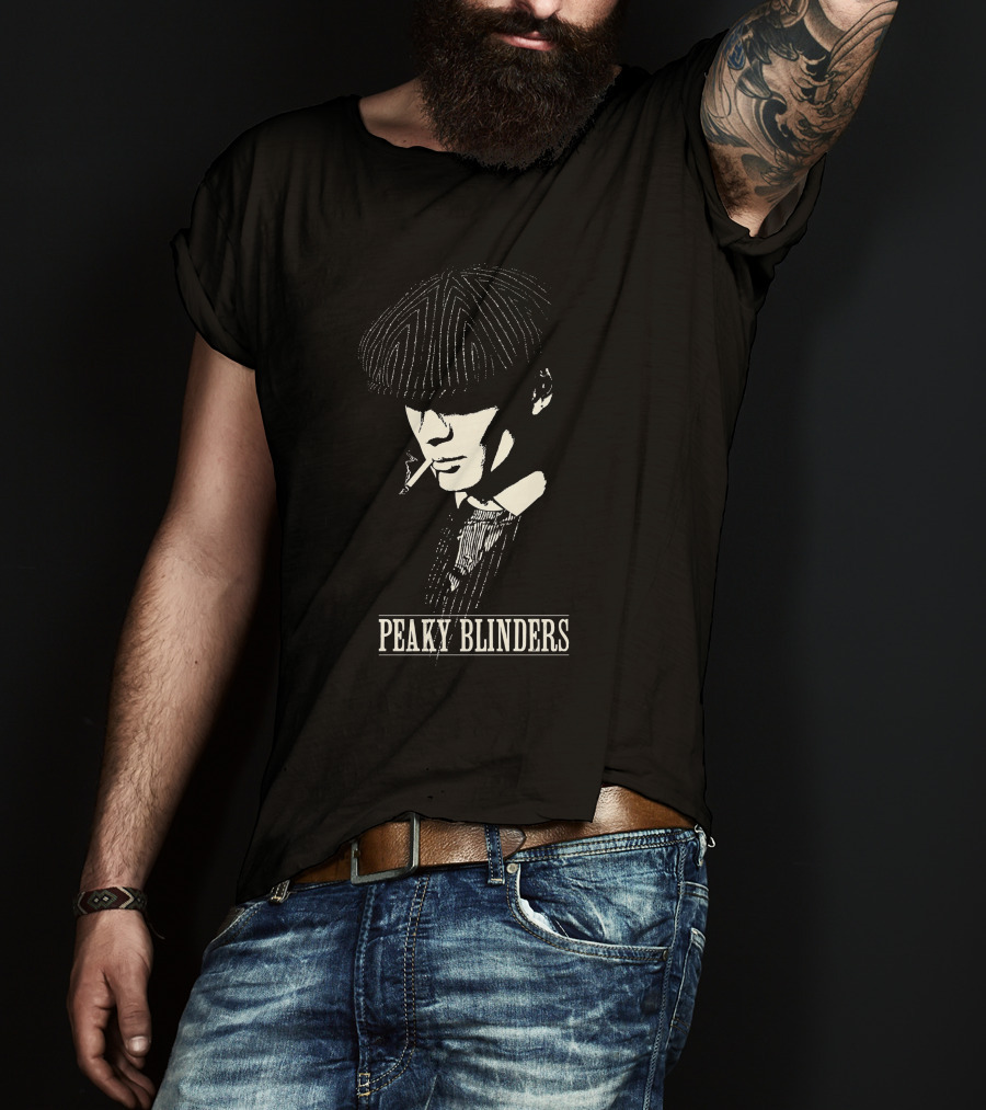 Thomas Shelby Peaky Blinders Cigarette Hat Classic T-Shirt