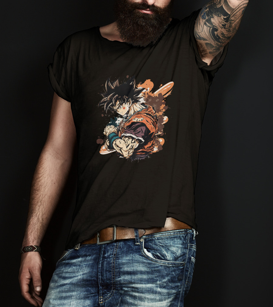 Songoku Dragon Ball Anime Manga Super Saiyan T-Shirt