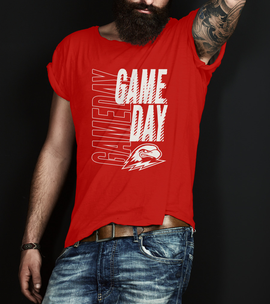 Gameday Suubookstore Red Hawk Football T-Shirt