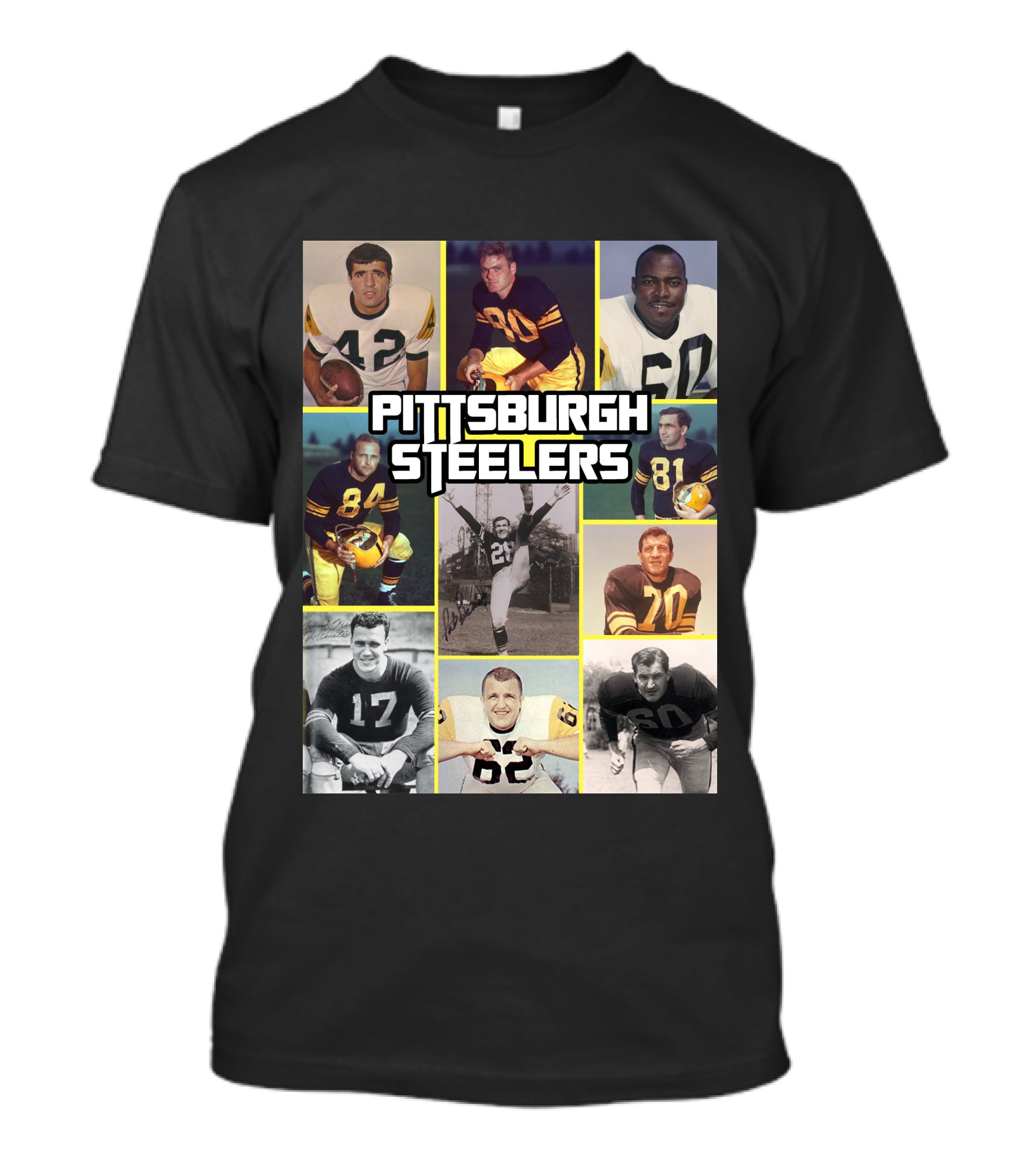 Pittsburgh Steelers The Legends 42 80 60 81 17 62 20 T-Shirt