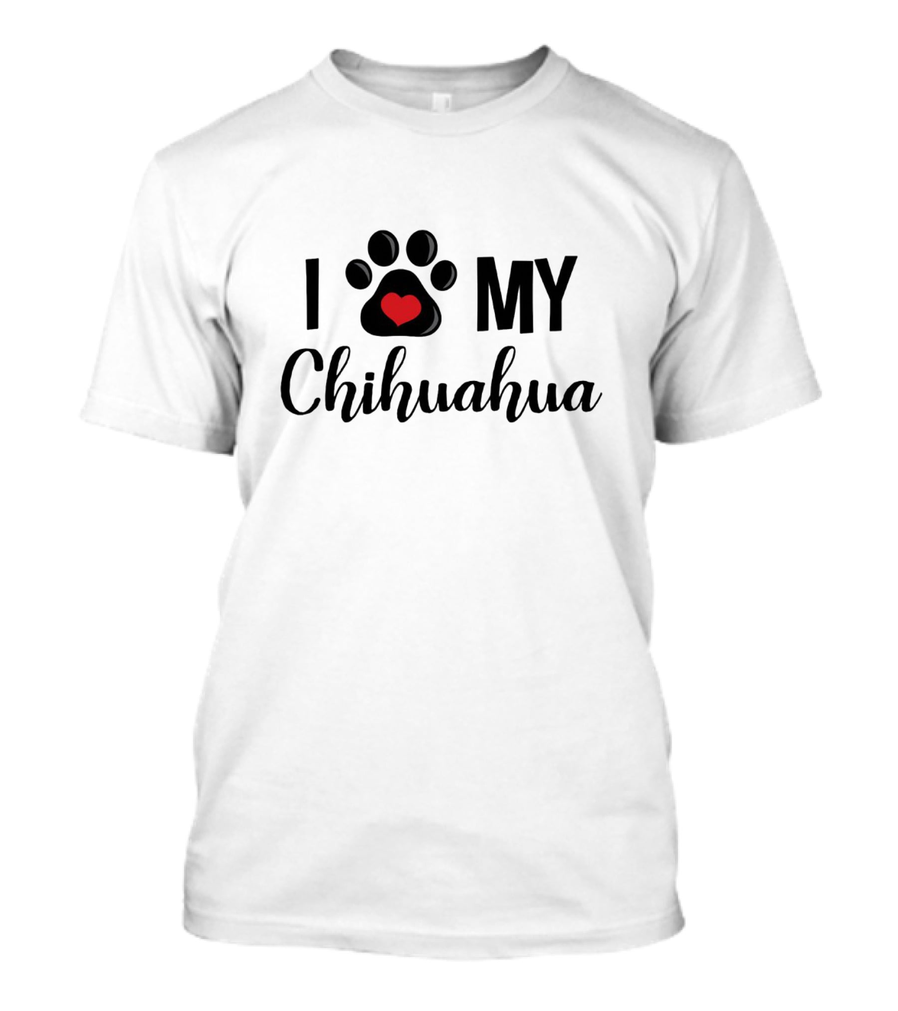 I Paw Heart My Chihuahua T-Shirt