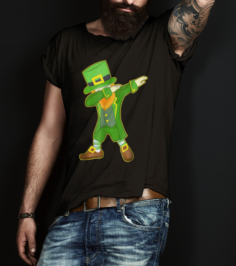 Dabbing Leprechaun St. Patrick's Day T-Shirt