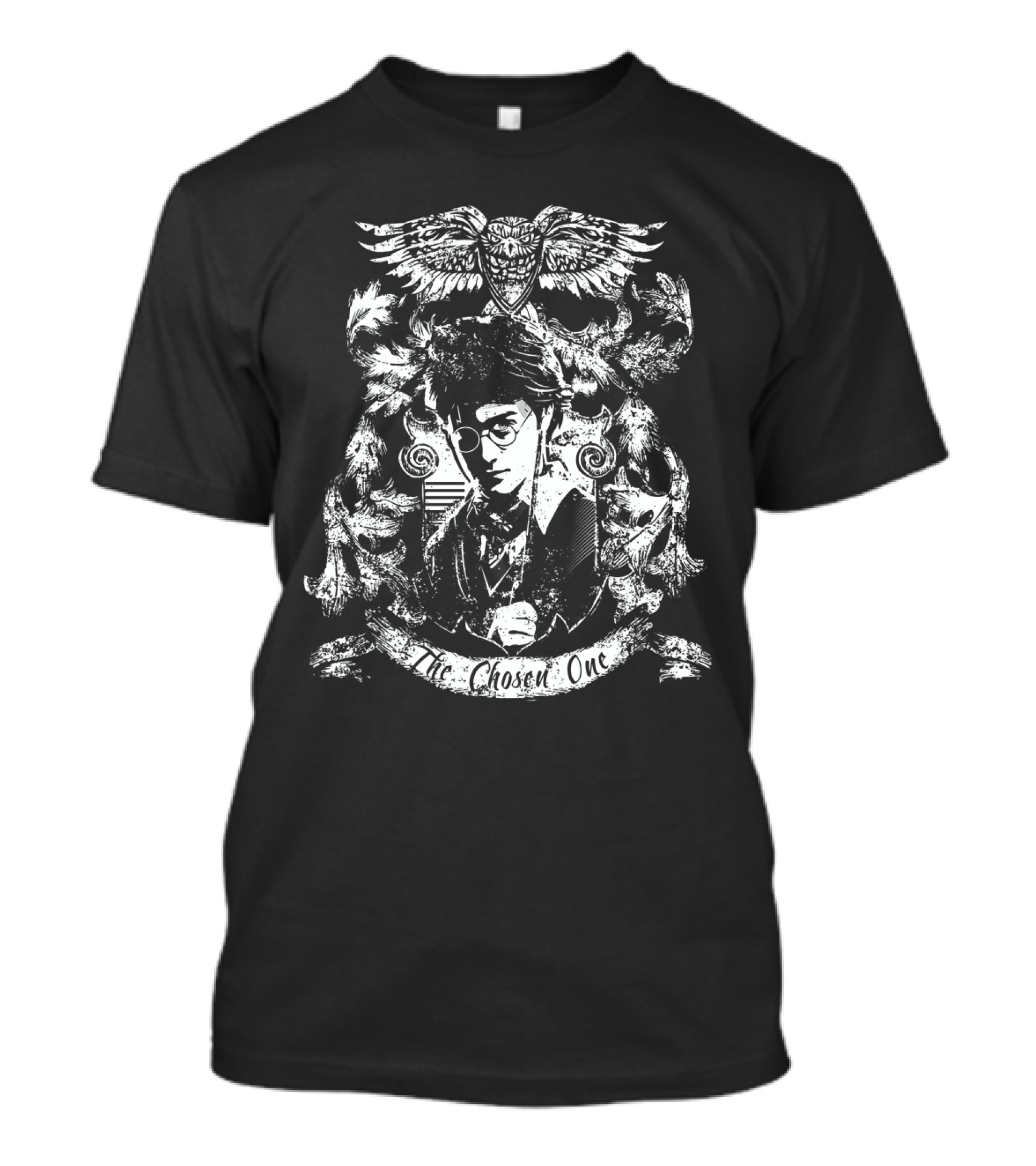 Owl The Chosen One Heraldic Crest T-Shirt