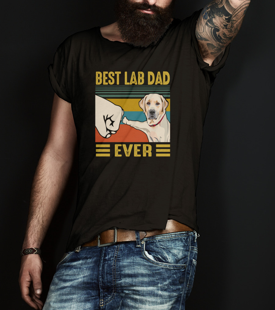 Best Lab Dad Ever T-Shirt