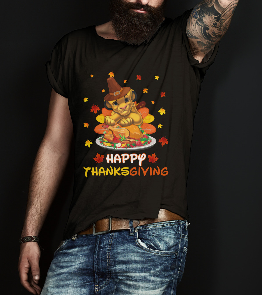 Happy Thanksgiving Lion King T-Shirt