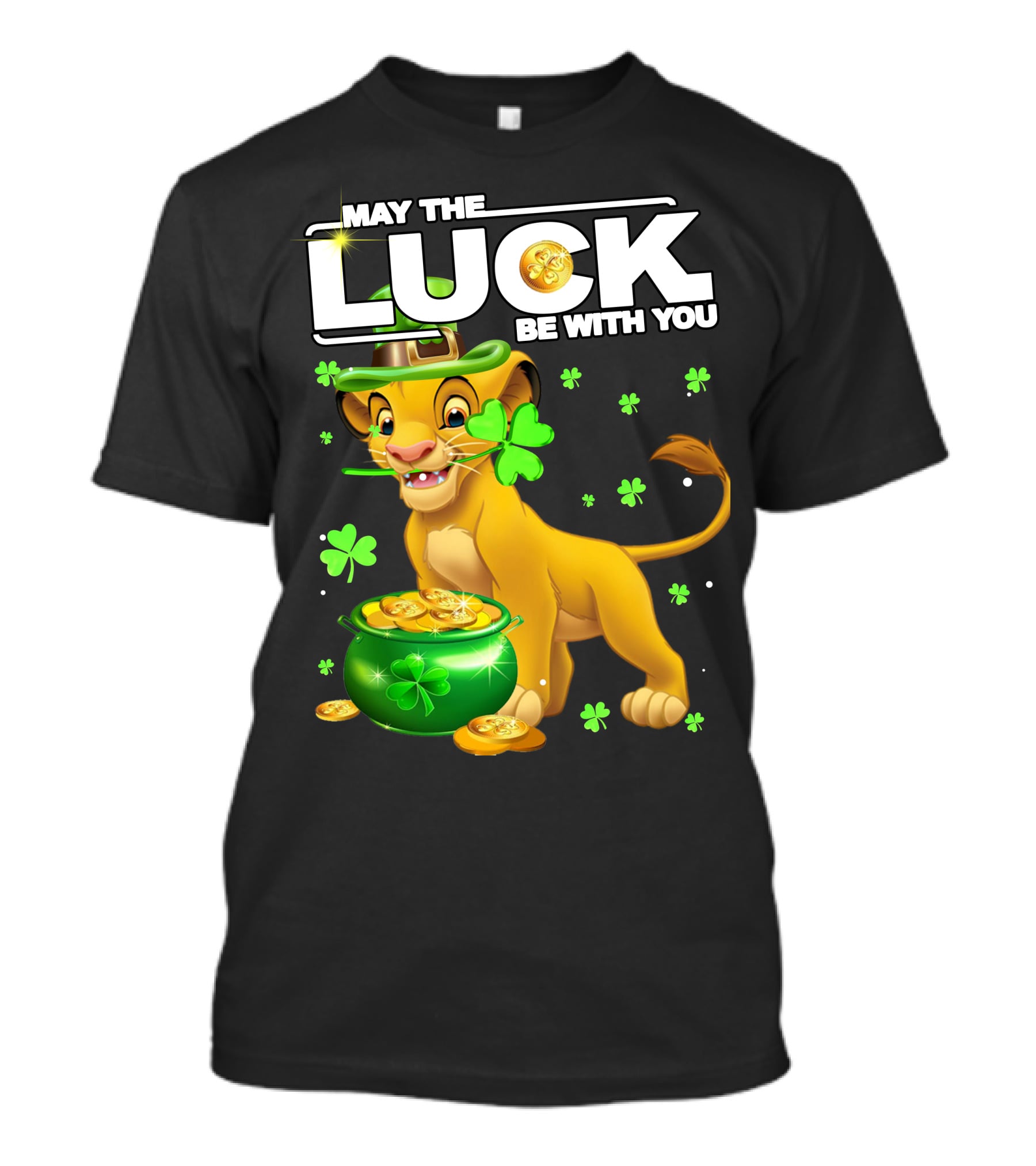 MAY THE LUCK BE WITH YOU Simba Luck T-Shirt
