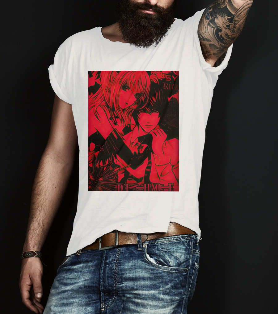 DEATH NOTE Misa Kira Gloom Tomb Shop T-Shirt