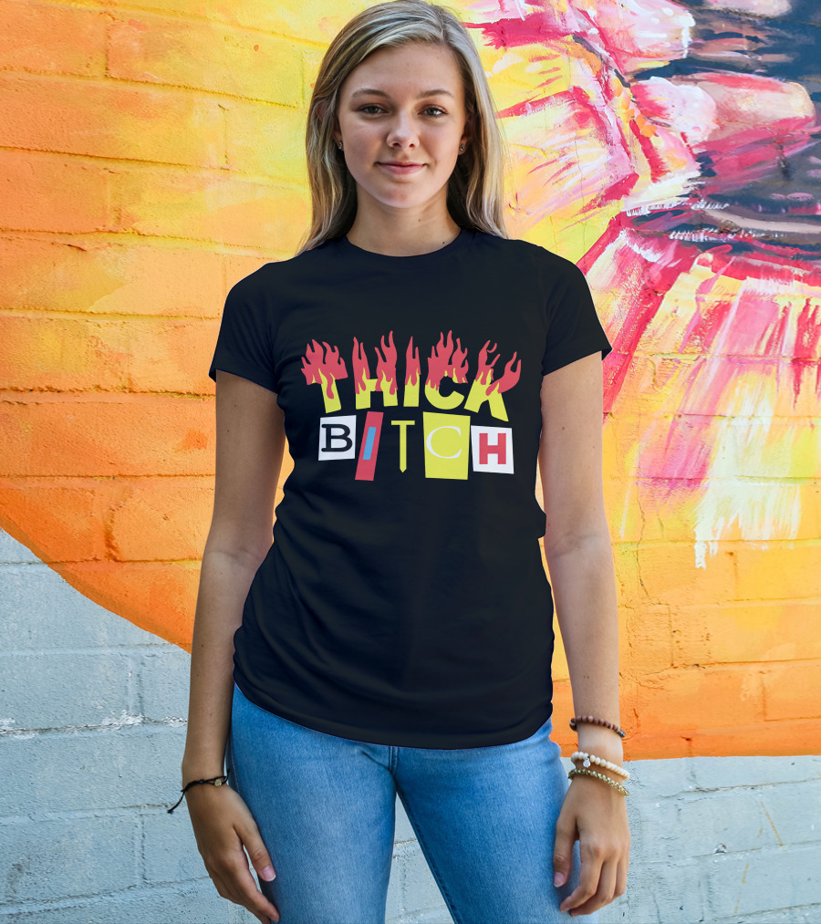 THICK BITCH Bebe Rexha Merch T-Shirt