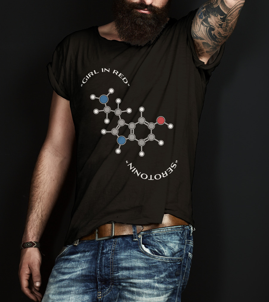 Girl IN Red Serotonin T-Shirt