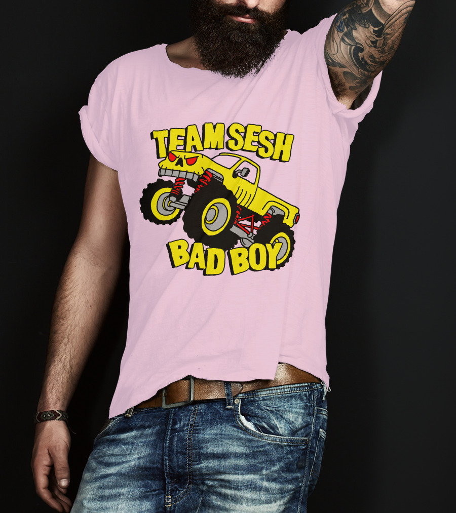 TEAMSESH BAD BOY Monster Truck T-Shirt