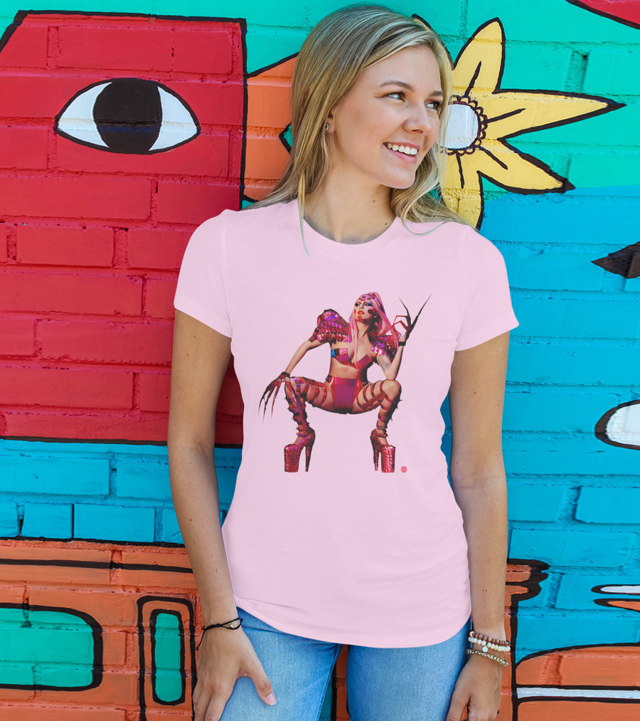 Chromatica Pink Fashion Armor Power Look T-Shirt