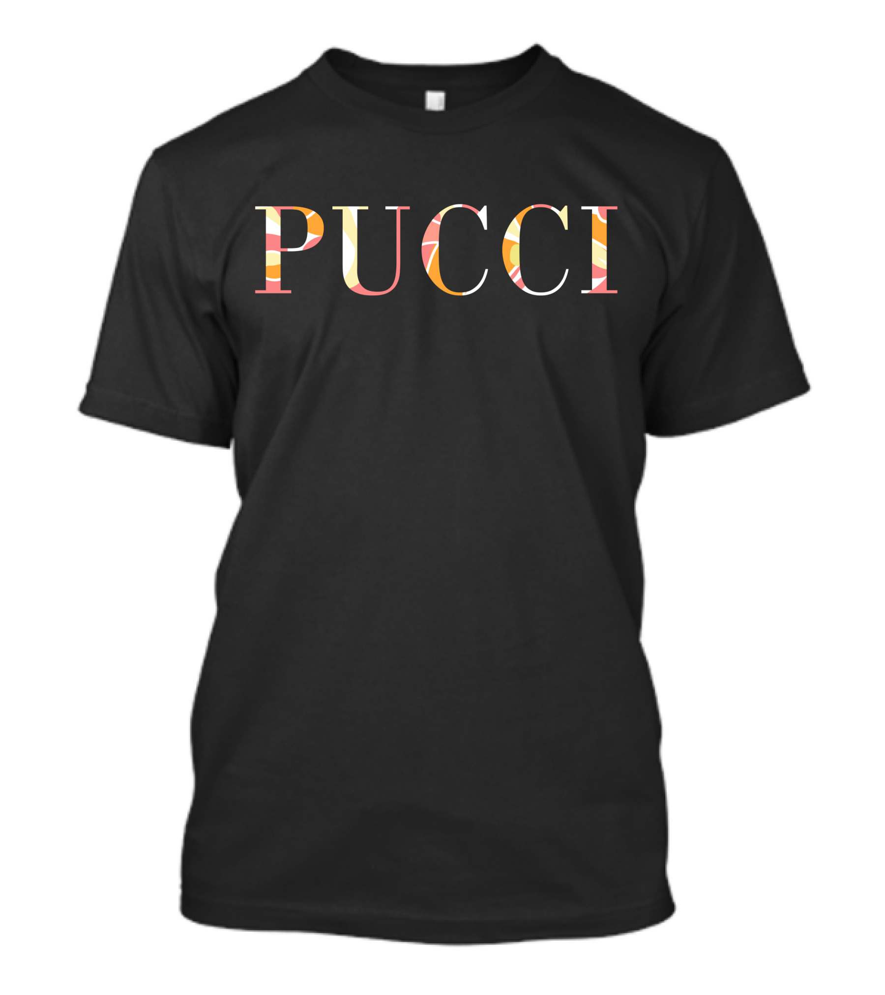 PUCCI Patterned Text T-Shirt