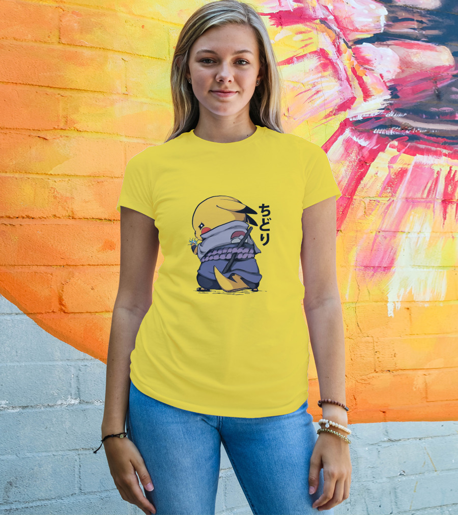 Pika Chidori Ninja Mashup For Fans T-Shirt
