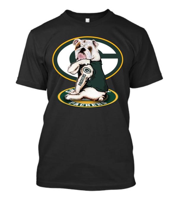 Green Bay Packers Bulldog T-Shirt
