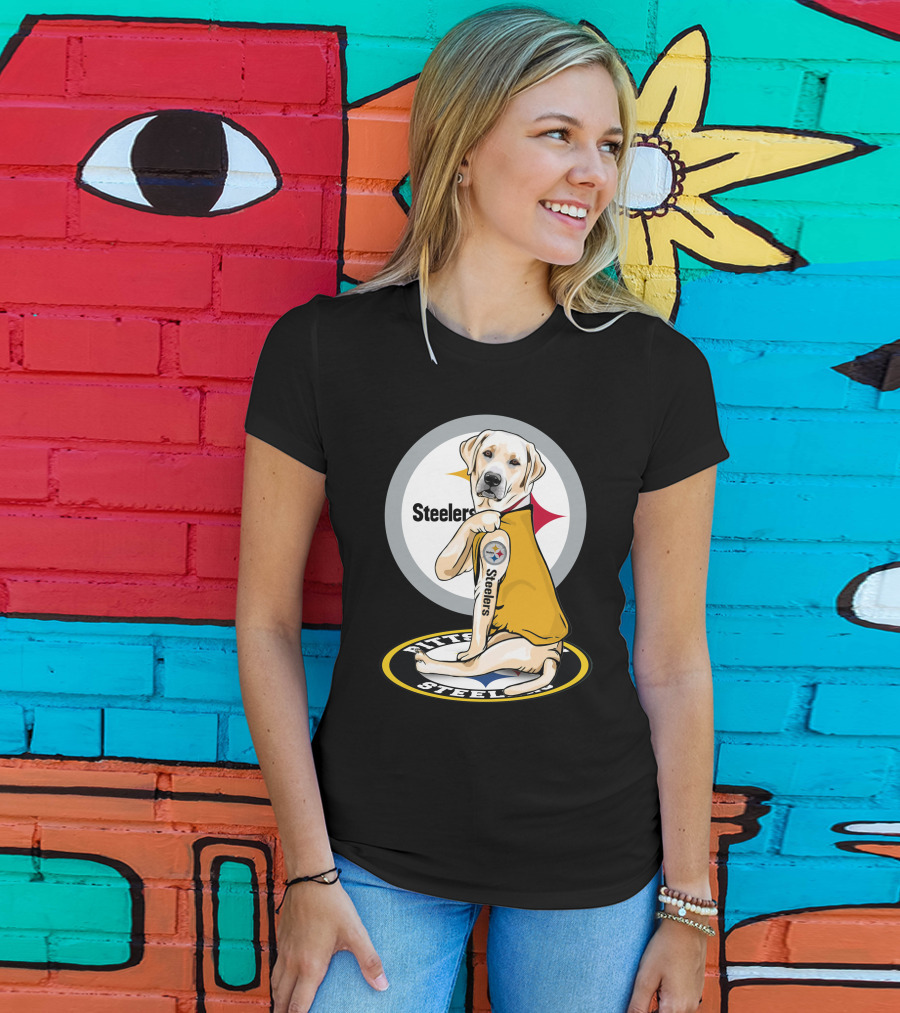 Steelers Labrador NFL Fan T-Shirt
