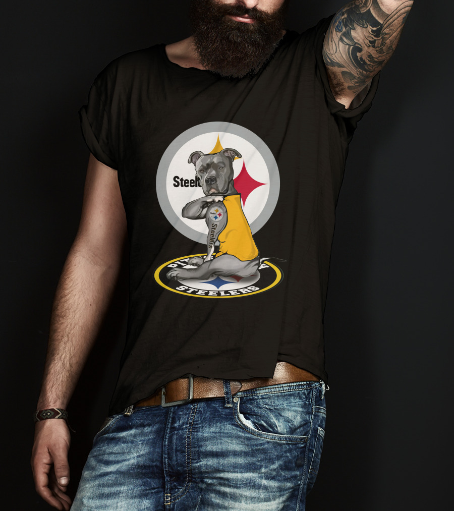 Steelers Pitbull NFL Fan T-Shirt
