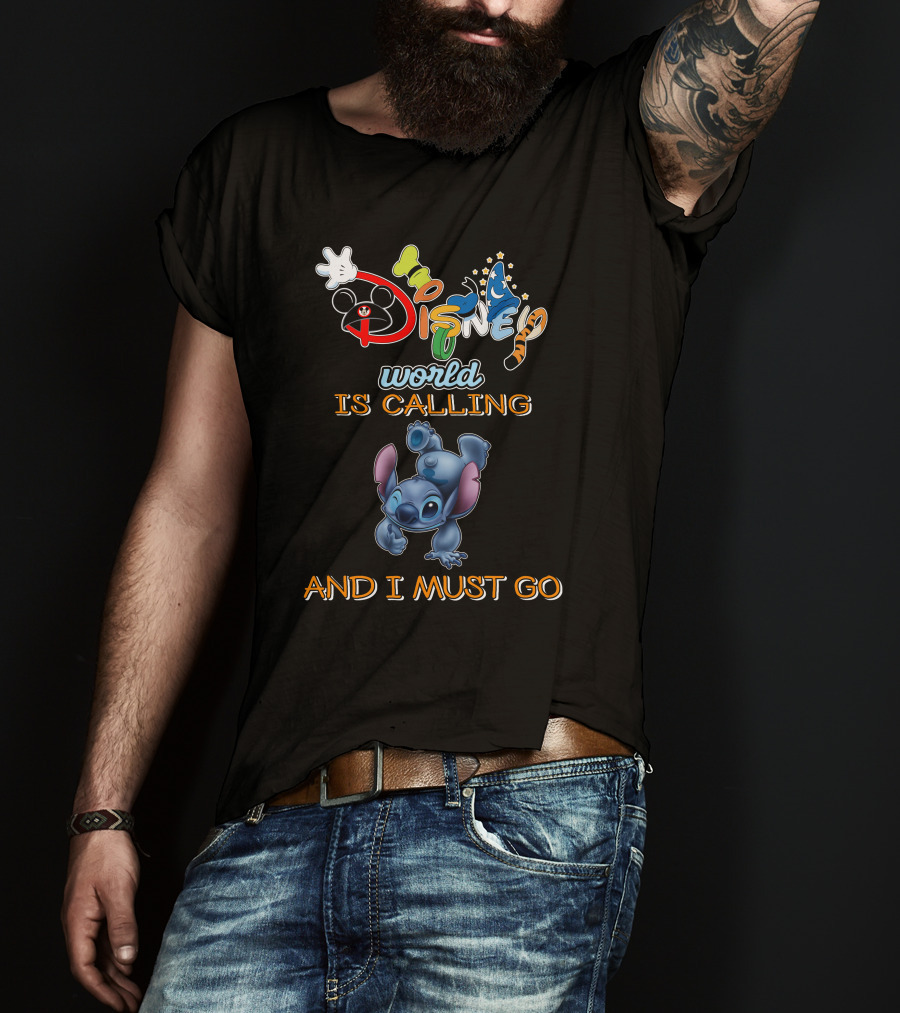 Disney World Is Calling And I Must Go Stitch T-Shirt