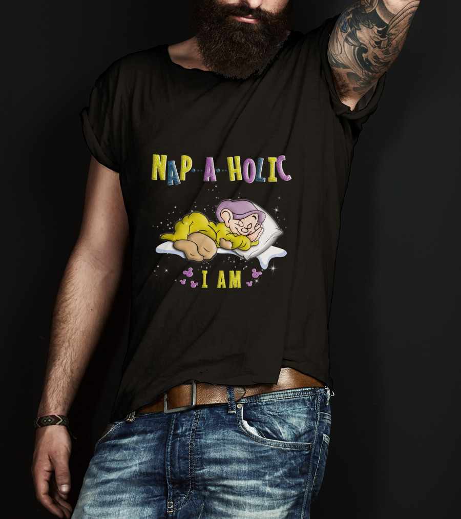 Napaholic I Am Dopey Sleeping Iconic T-Shirt