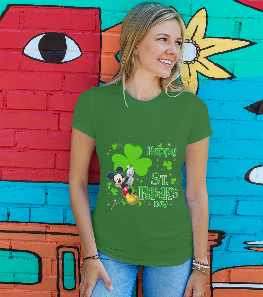 Mickey Happy St. Patrick's Day T-Shirt