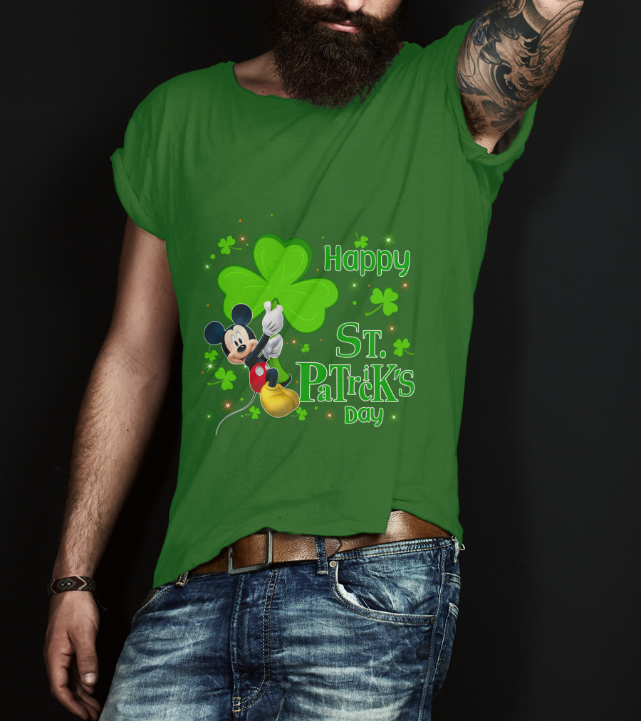 Mickey Happy St. Patrick's Day T-Shirt