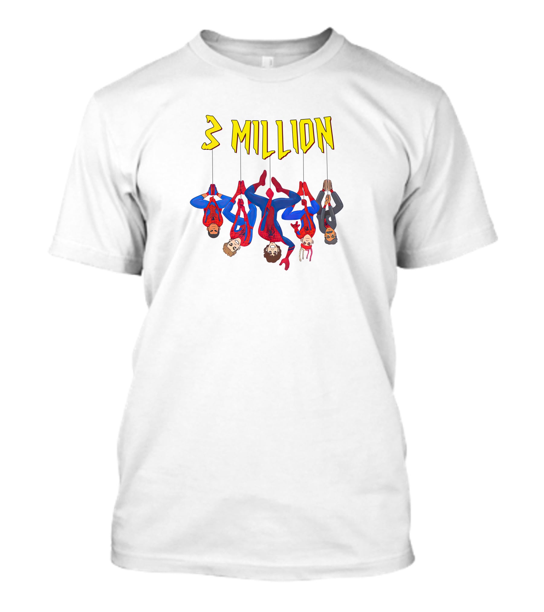 3 Million Subscribers Spider Suit T-Shirt