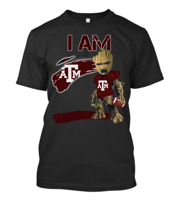 I AM Texas A&M Football Groot T-Shirt