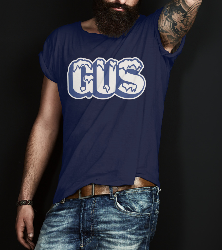 Gus Johnson Merch Ice Font T-Shirt