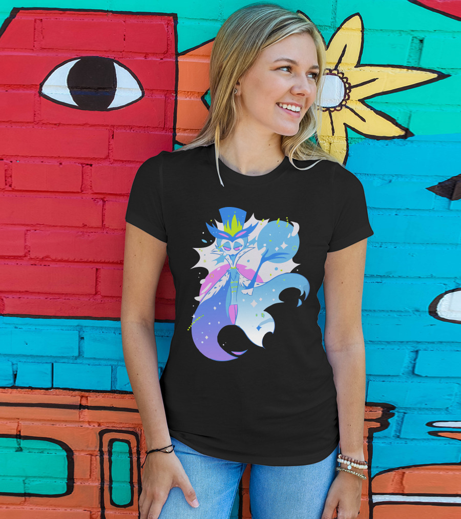 Hazbin Hotel New Merch Sir Pentious Vibrant Character T-Shirt