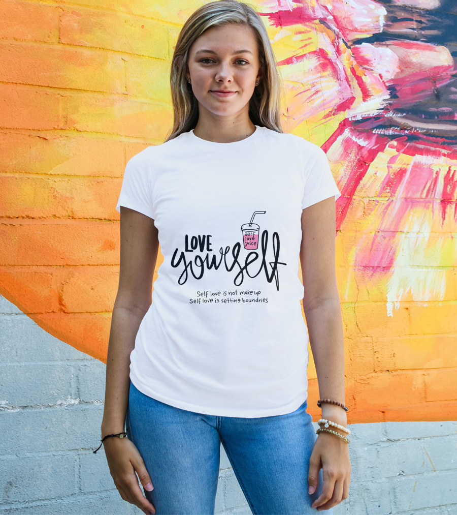 Love Yourself Self Love Juice Setting Boundaries T-Shirt
