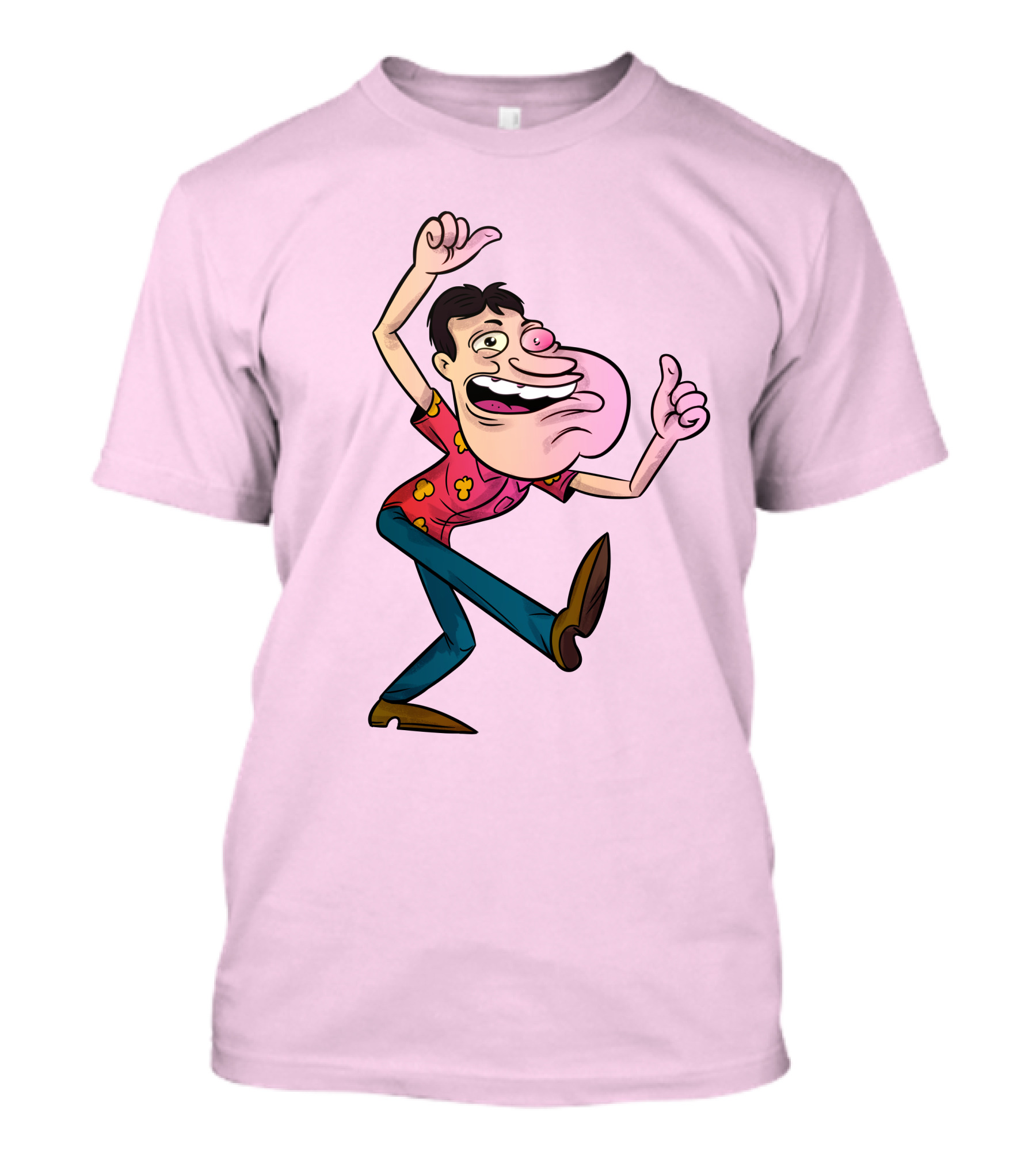 Family Guy Glenn Quagmire Psychedelic T-Shirt