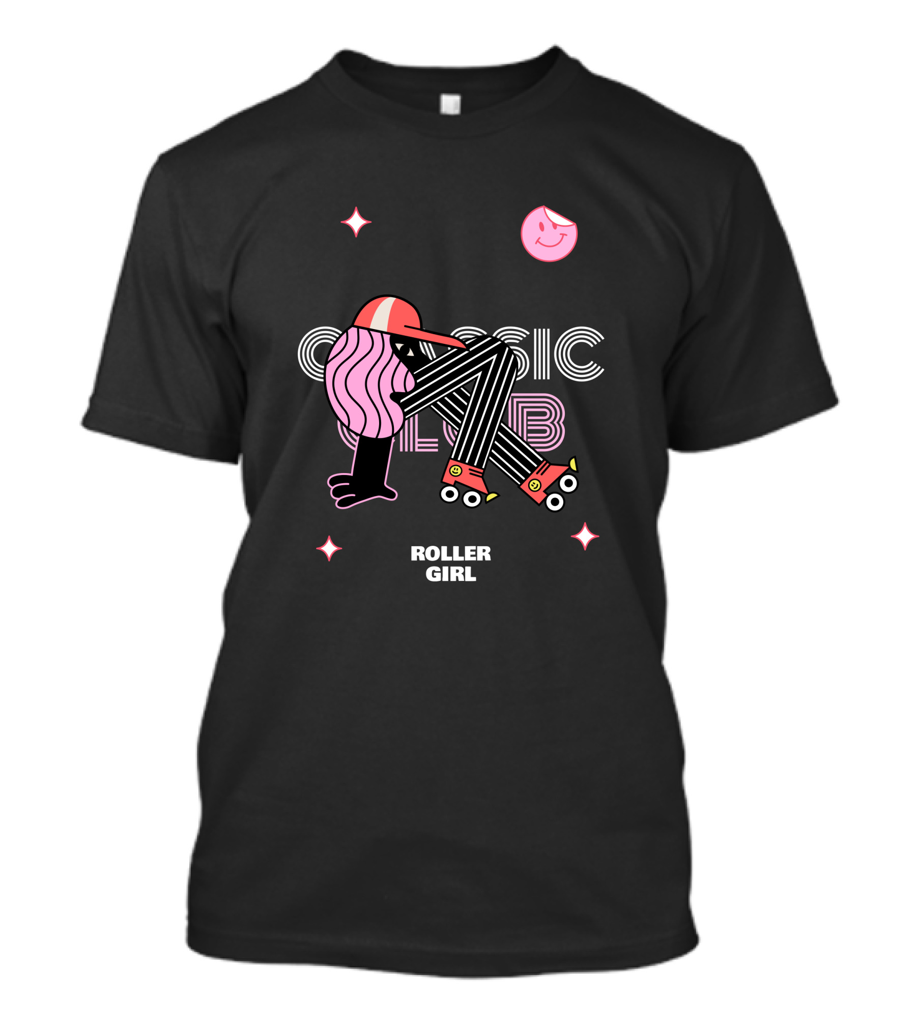 Classic Club Roller Girl T-Shirt