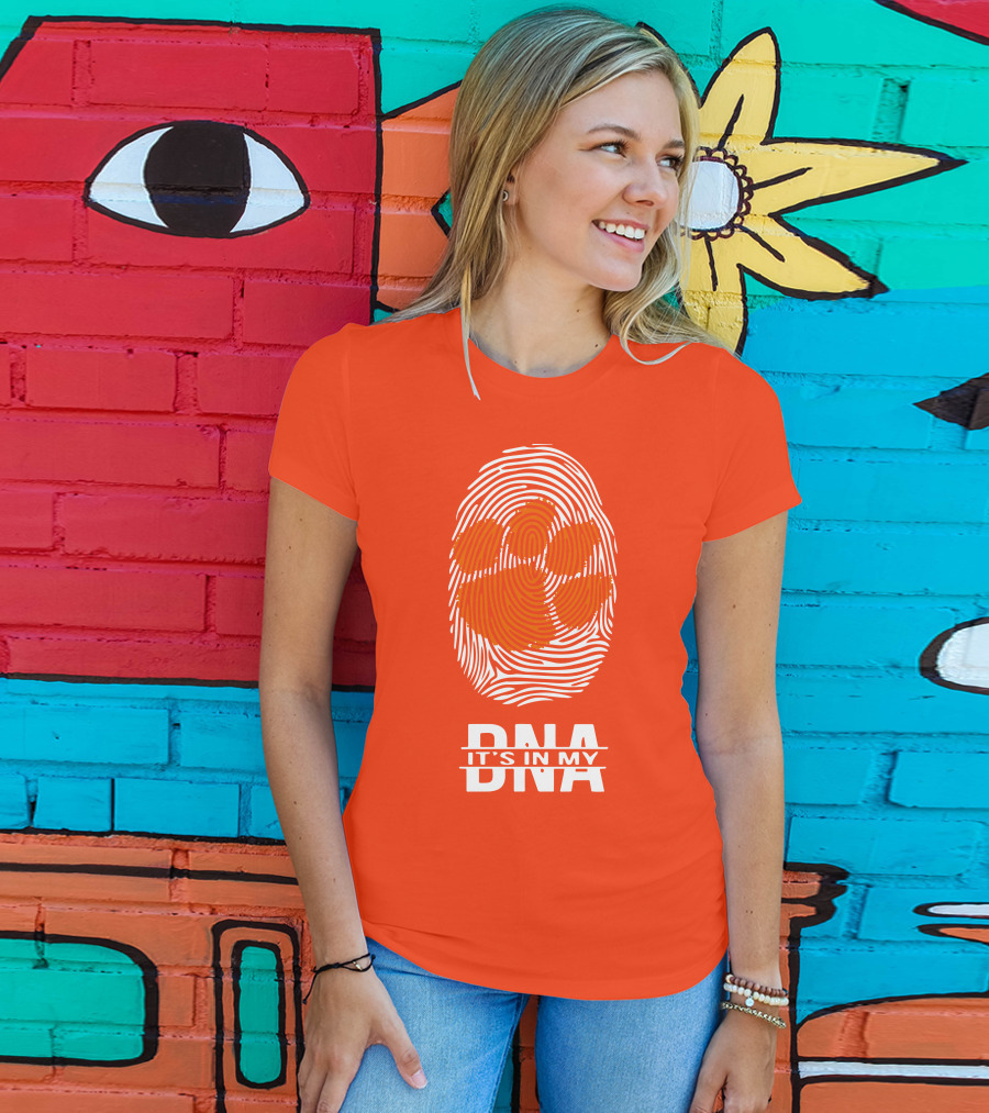 Clemson Tigers It's In My Dna Fingerprint T-Shirt
