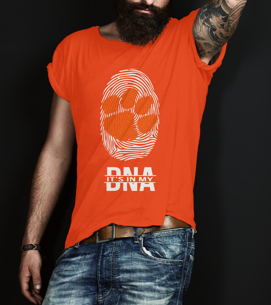 Clemson Tigers It's In My Dna Fingerprint T-Shirt