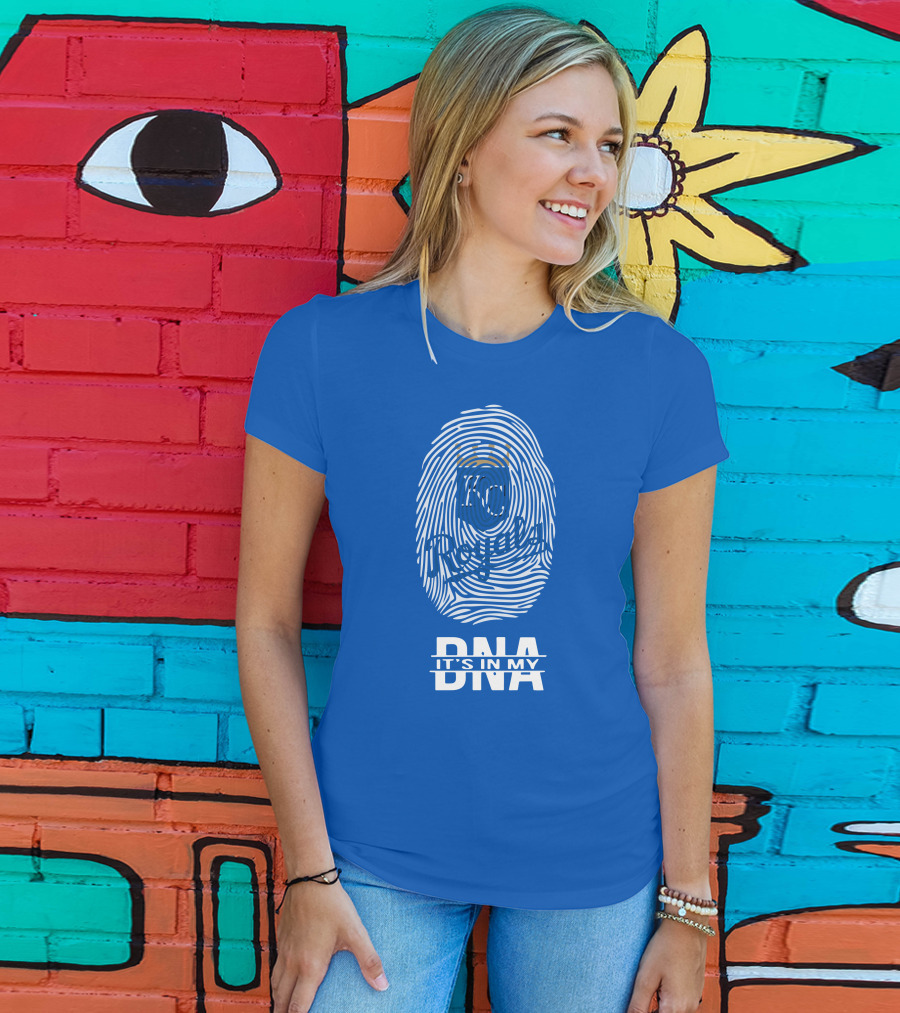 Kansas City Royals Fingerprint It's In My DNA T-Shirt