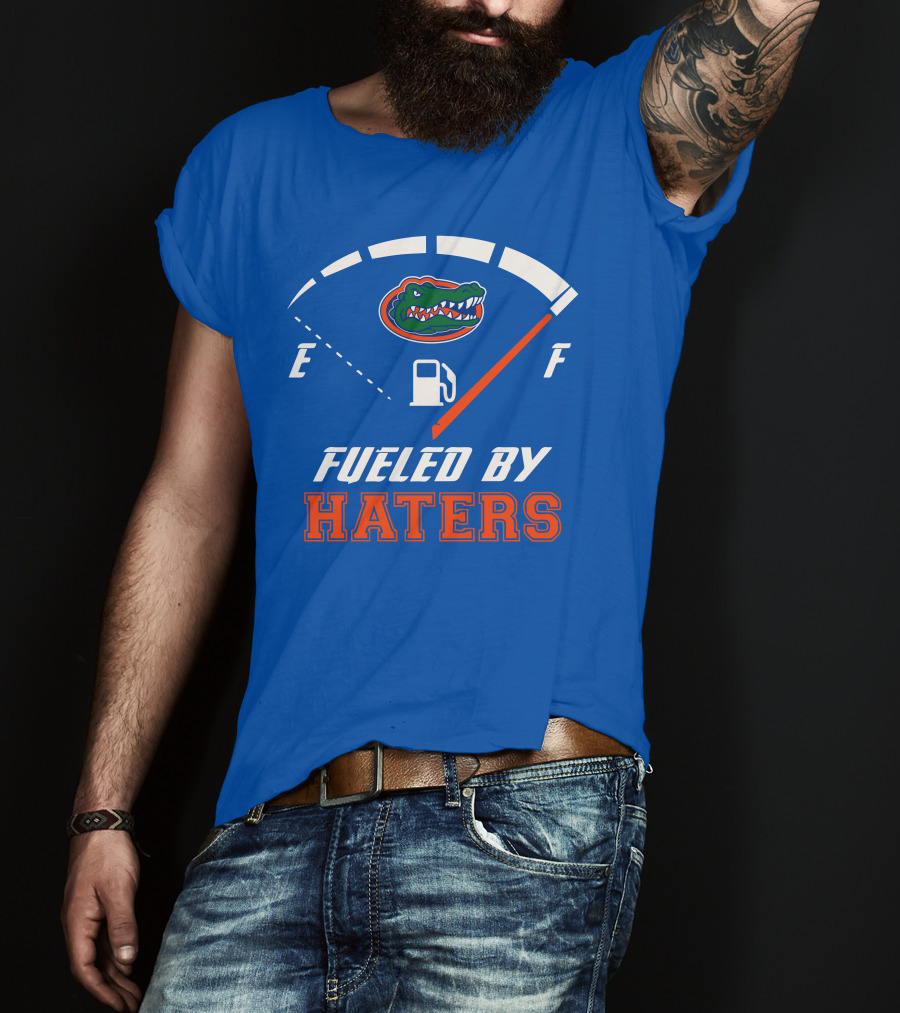 Florida Gators Fueled By Haters Fuel Gauge T-Shirt