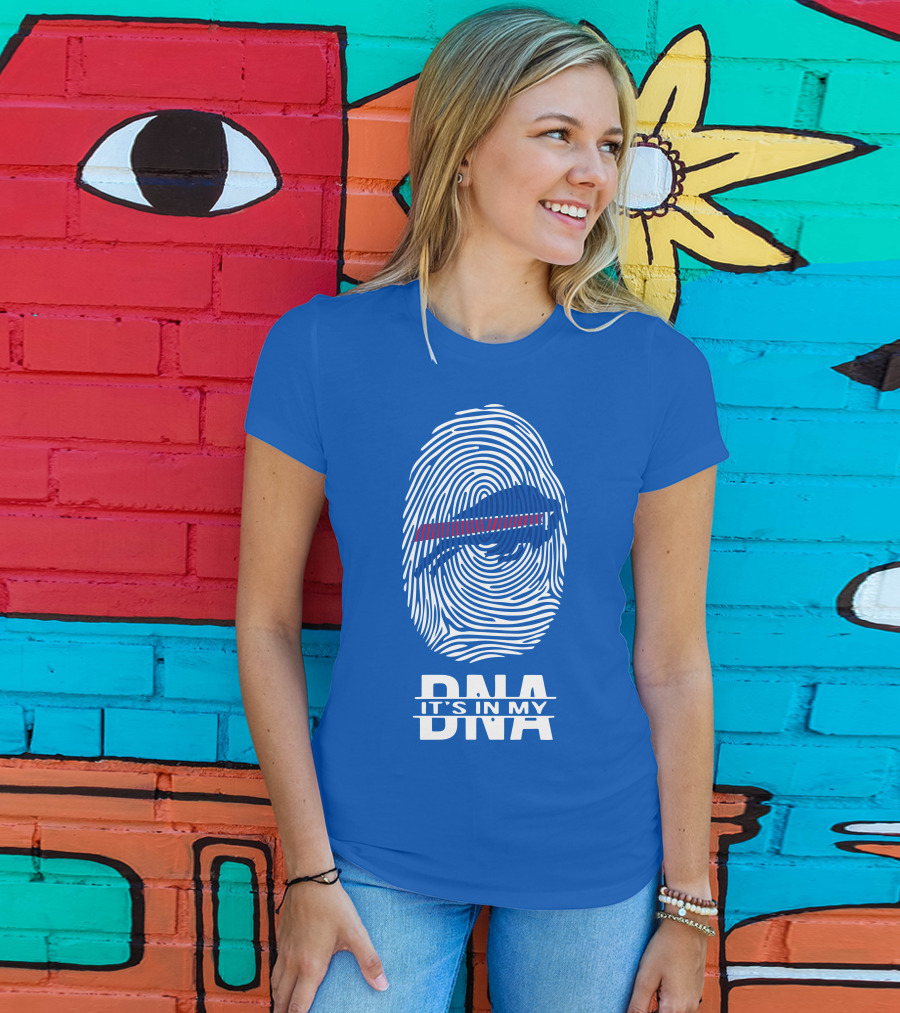 Buffalo Bills It's In My Dna Fingerprint T-Shirt