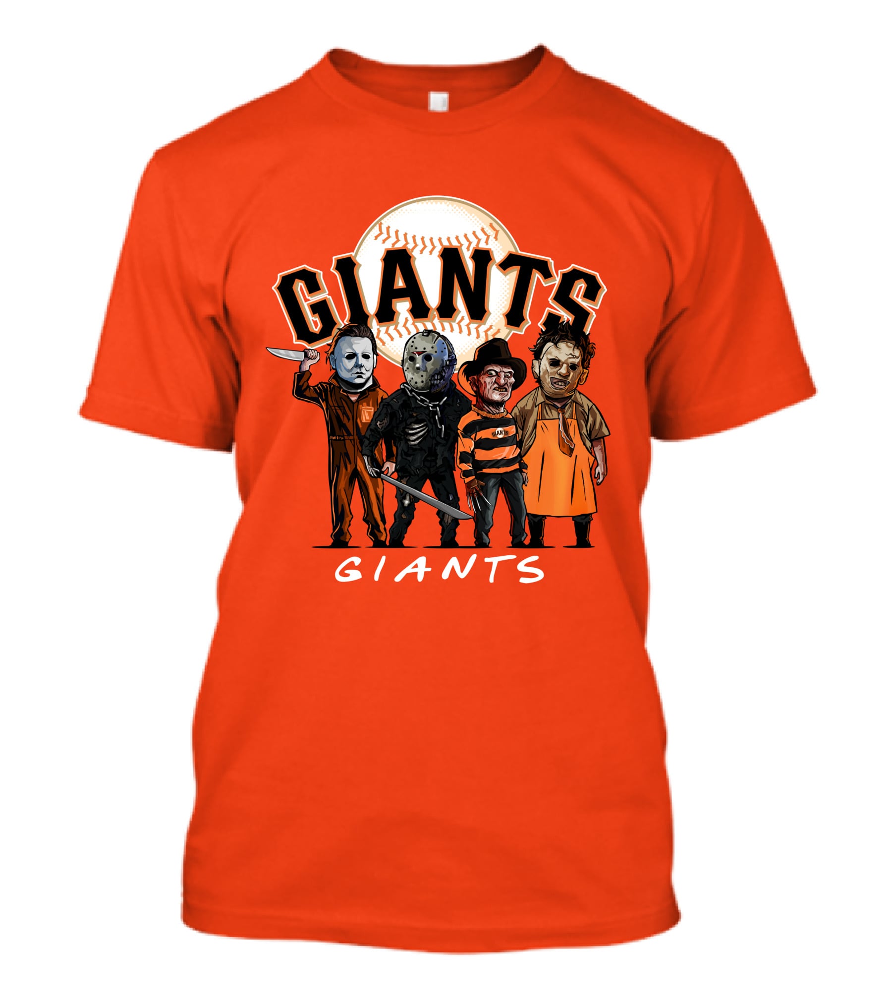 Giants Halloween The Slasher Squad T-Shirt