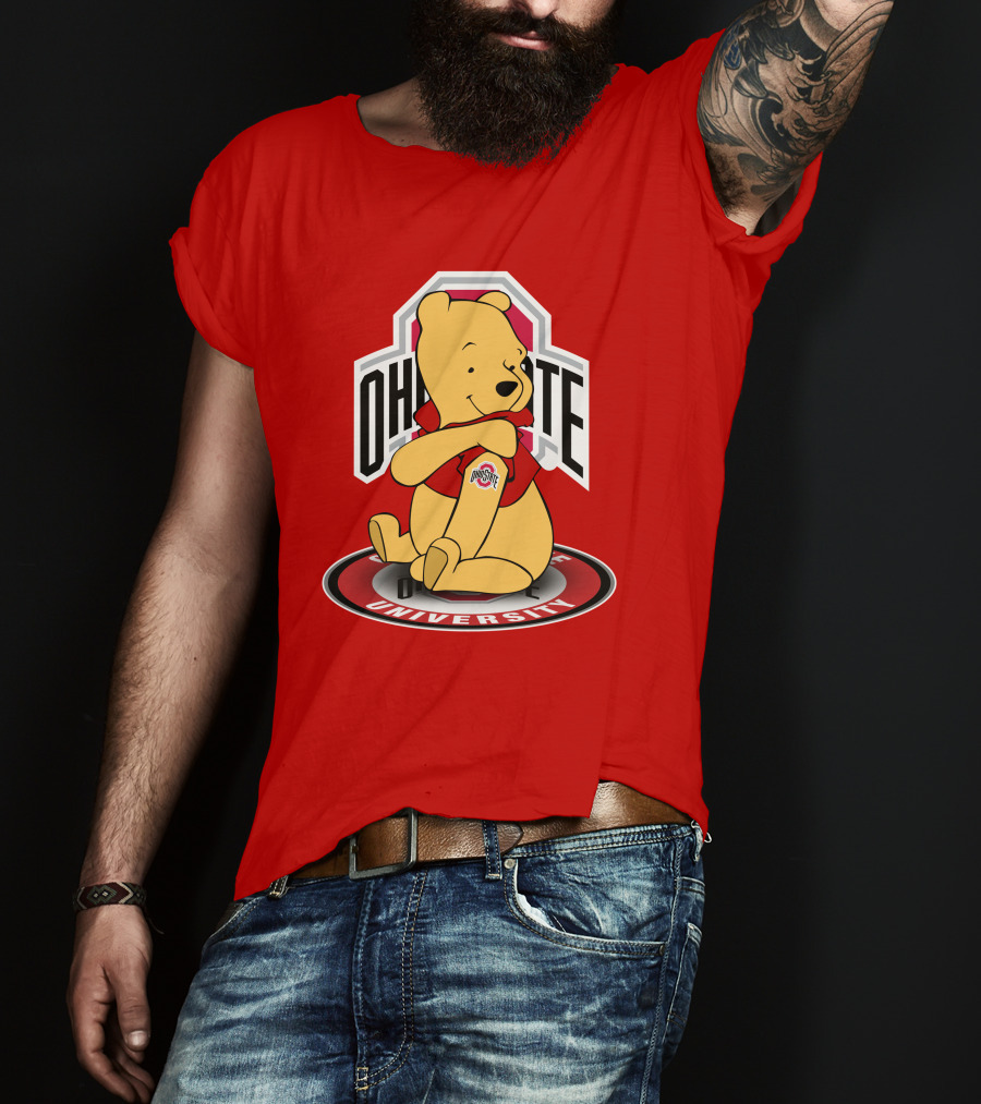 Ohio State Buckeyes Winnie The Pooh University T-Shirt