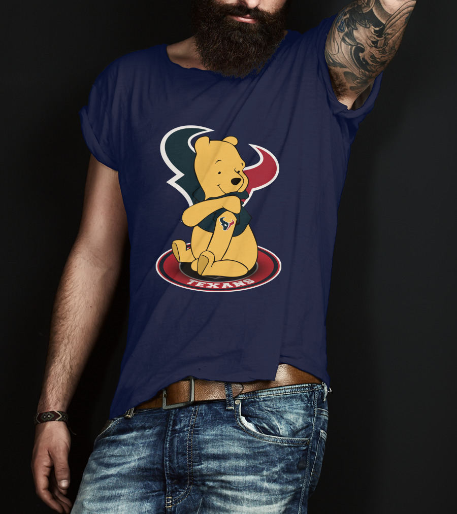 Houston Texans Winnie The Pooh Texans T-Shirt