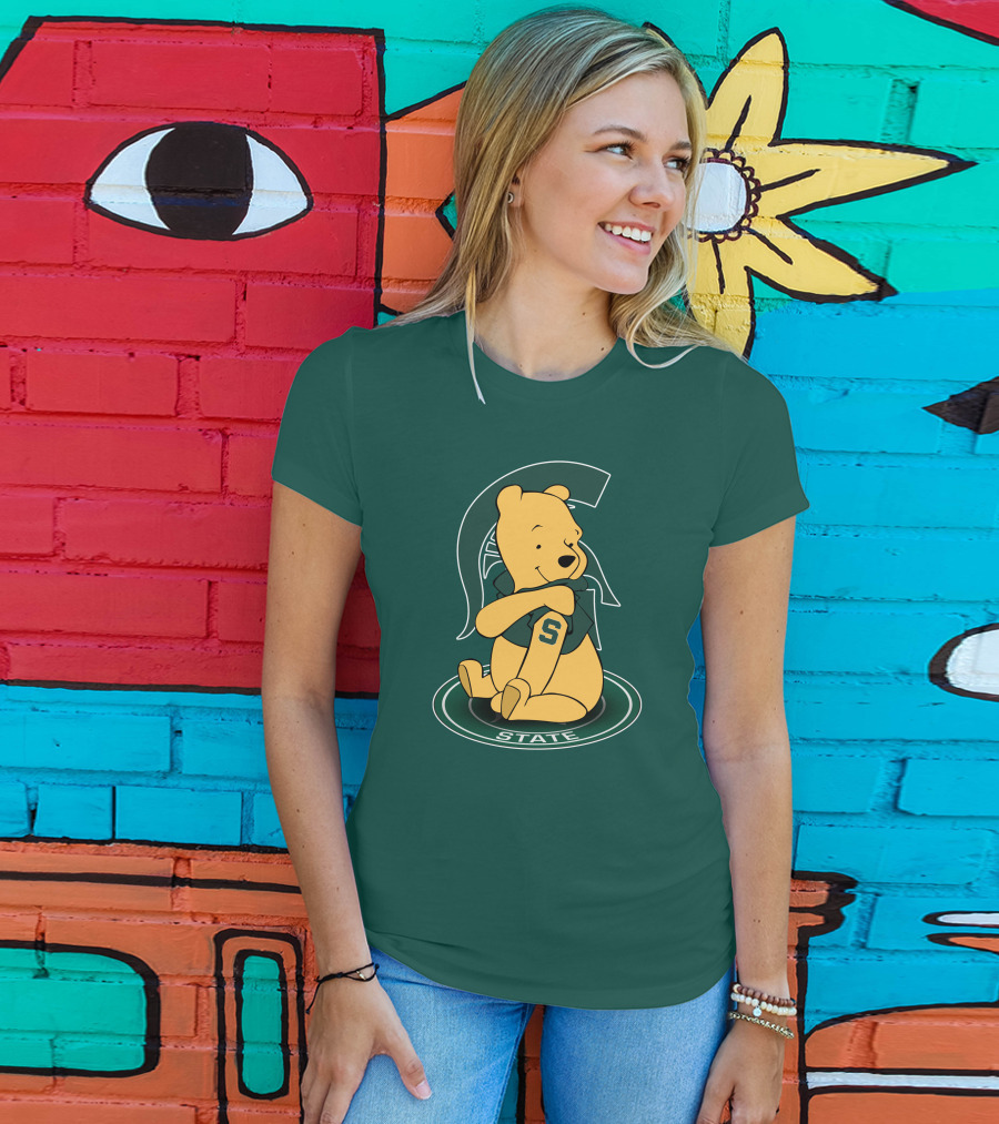 Michigan State Spartans Winnie The Pooh State T-Shirt