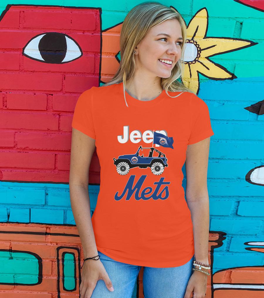 Jeep New York Mets Are Coming T-Shirt