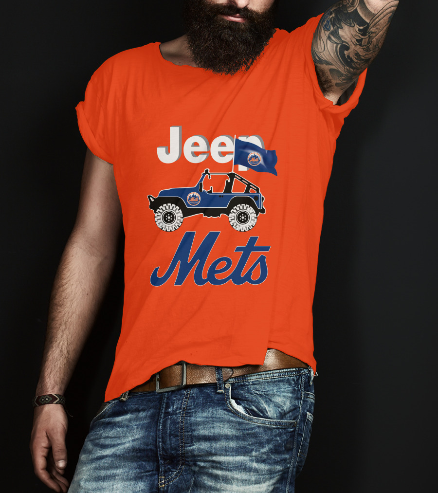 Jeep New York Mets Are Coming T-Shirt